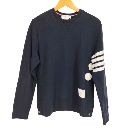 トムブラウン THOM BROWNE 4BAR CLASSIC SWEATSHIRT ラシック ループバック 4BAR スウェットシャツ メンズ  4